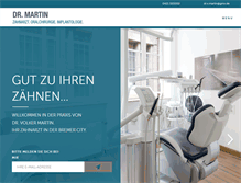 Tablet Screenshot of drvmartin.de